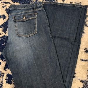 Banana Republic boot-cut denim jeans